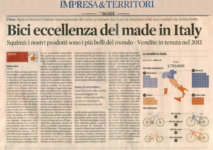 bici eccellenza del made in italy