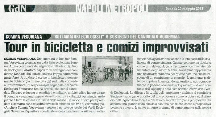 giornale di napoli 20 05 2013